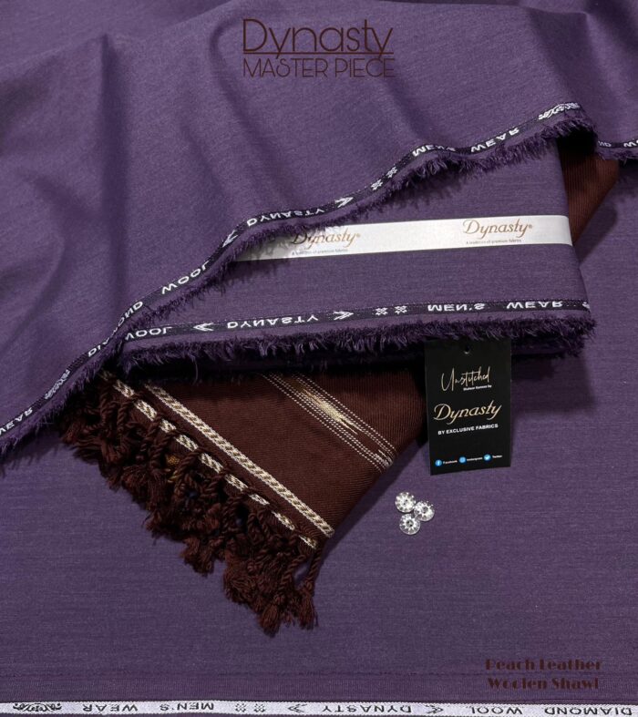 Dynasty Mens 3Pc Suiting+Shawl - Image 8