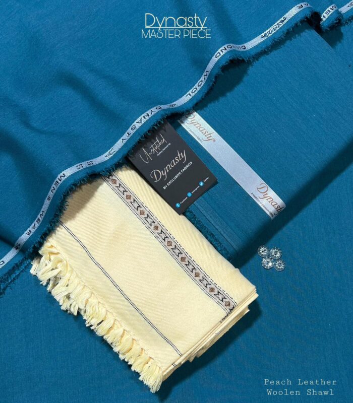 Dynasty Mens 3Pc Suiting+Shawl