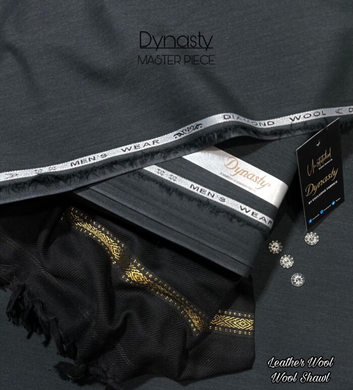 Dynasty Mens 3Pc Suiting+Shawl - Image 11