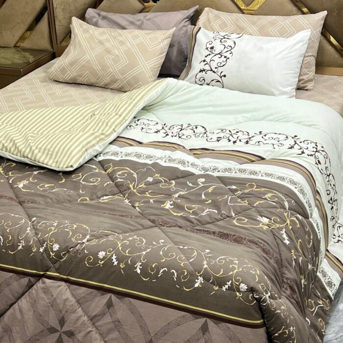 *Pure cotton printed 6 pcs Vicki razai set* - Image 13