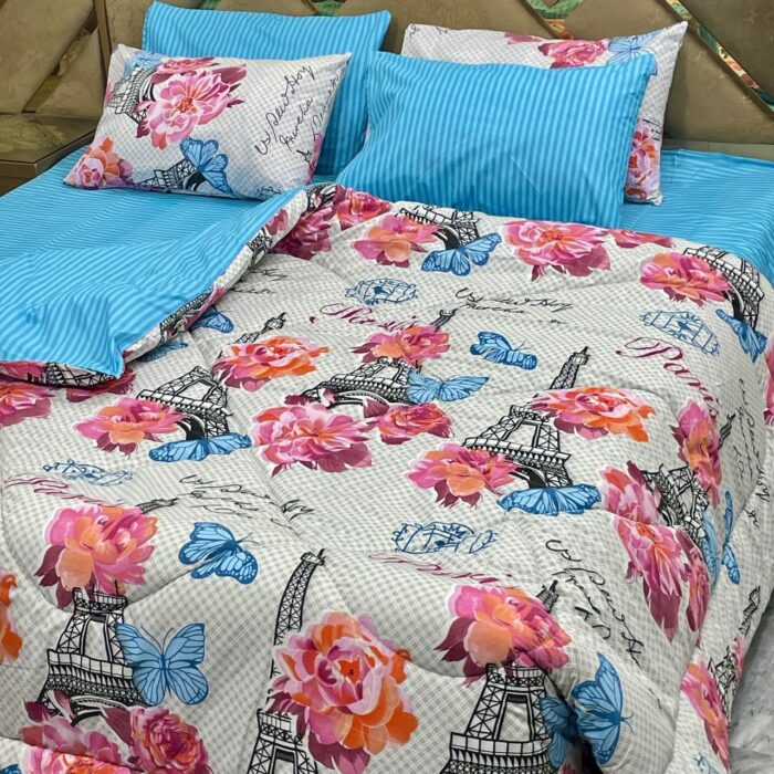 *Pure cotton printed 6 pcs Vicki razai set* - Image 8