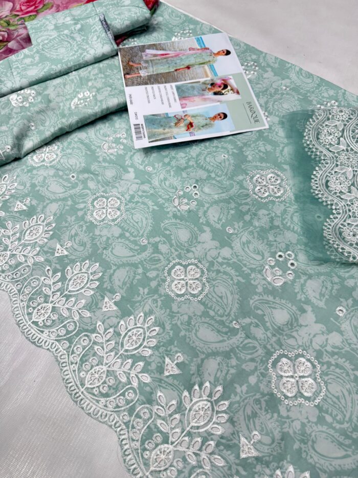 *BAROQUE LAWN CHIKANKARI* - Image 23