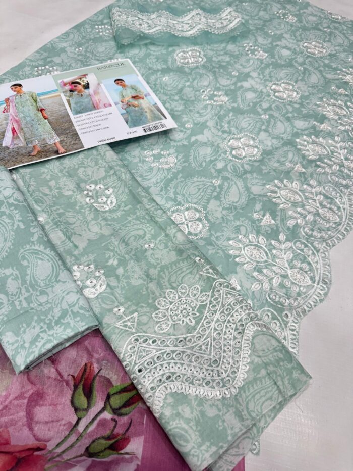 *BAROQUE LAWN CHIKANKARI* - Image 18