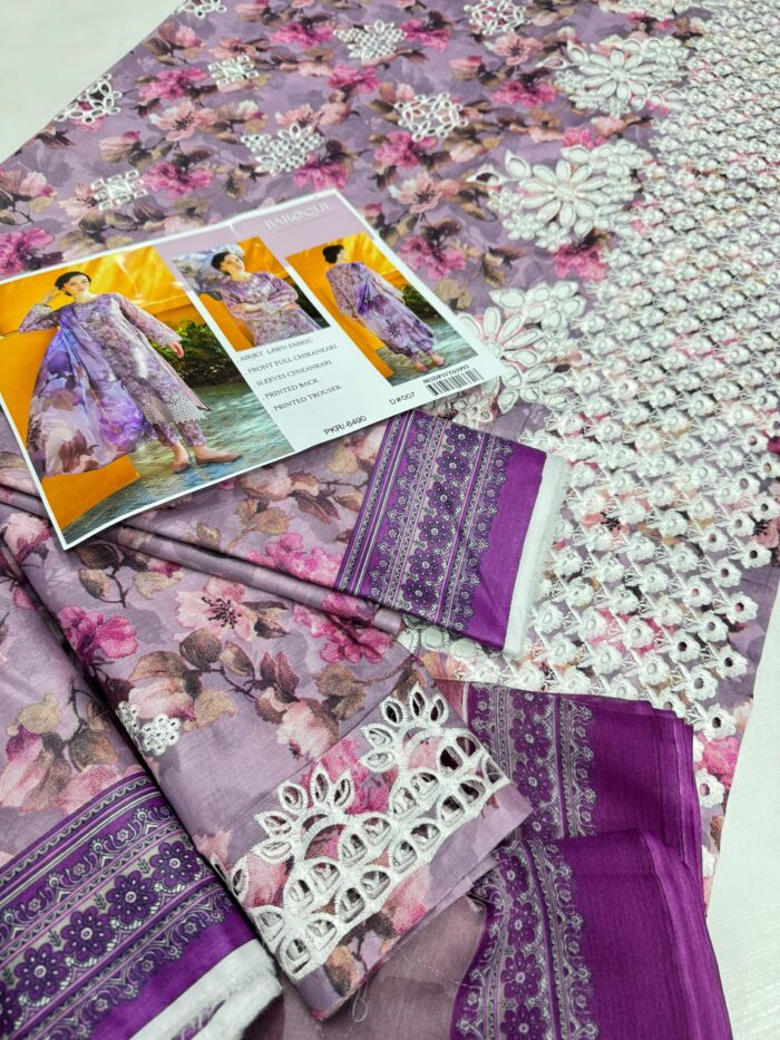 *BAROQUE LAWN CHIKANKARI* - Image 22