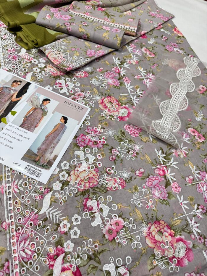 *BAROQUE LAWN CHIKANKARI* - Image 24