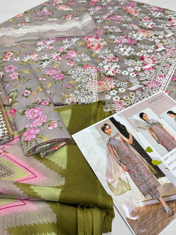 *BAROQUE LAWN CHIKANKARI* - Image 17