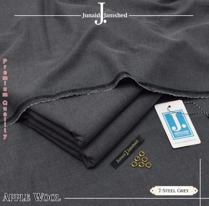 👉🏻APPEL WOOL 🎈                                              WINTER  COLLECTIONS.2025
. Junaid Jamshed 
Blended Unstitche - Image 3