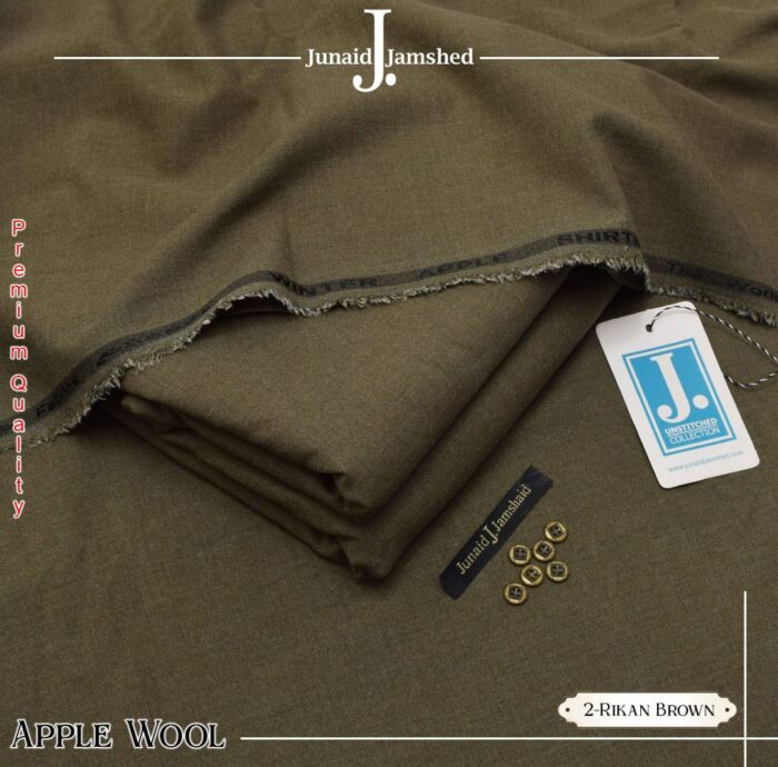 👉🏻APPEL WOOL 🎈                                              WINTER  COLLECTIONS.2025
. Junaid Jamshed 
Blended Unstitche - Image 4