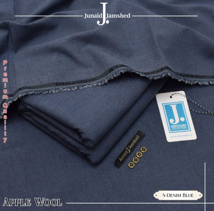 👉🏻APPEL WOOL 🎈                                              WINTER  COLLECTIONS.2025
. Junaid Jamshed 
Blended Unstitche - Image 5