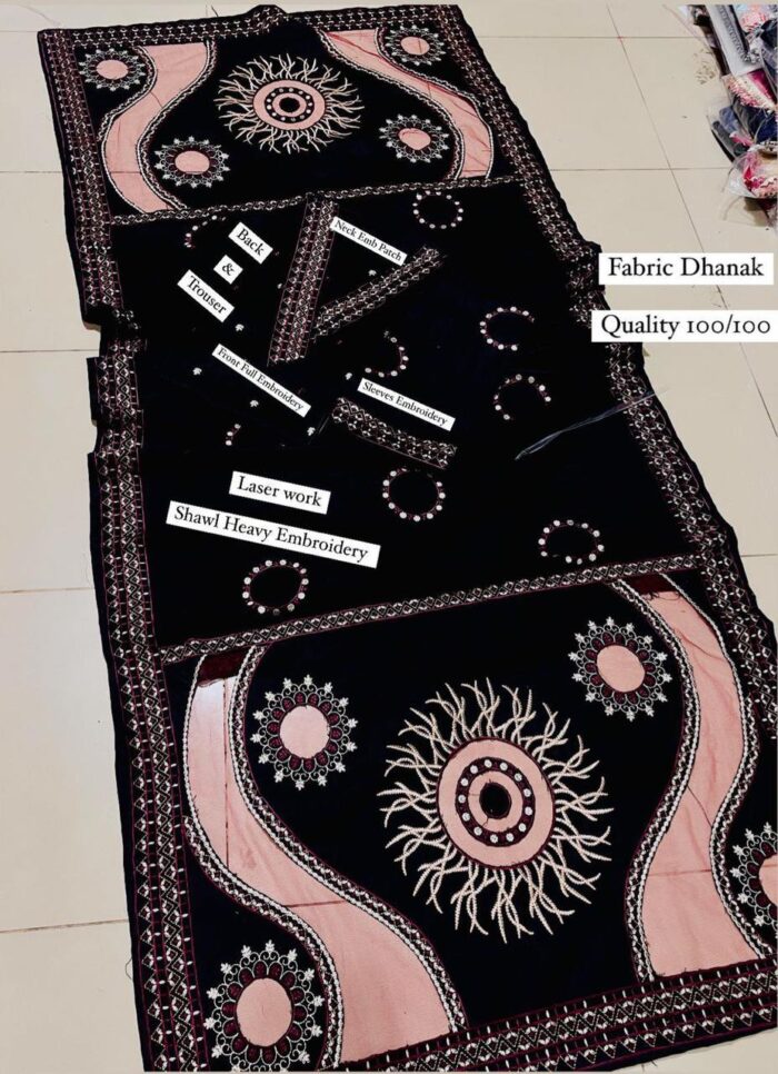 * Dhanak  By BAREEZE*
 *Fabric*: 100/100 Dhanak - Image 18