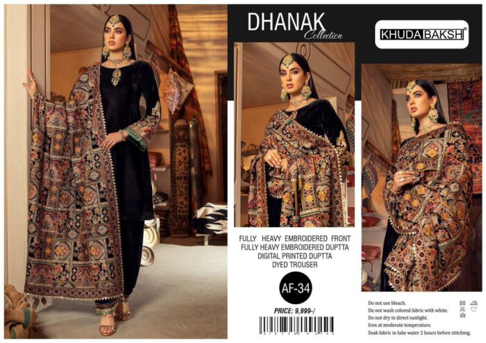 * Dhanak  By BAREEZE*
 *Fabric*: 100/100 Dhanak - Image 14