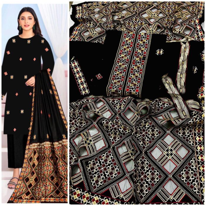 * Dhanak  By BAREEZE*
 *Fabric*: 100/100 Dhanak - Image 11