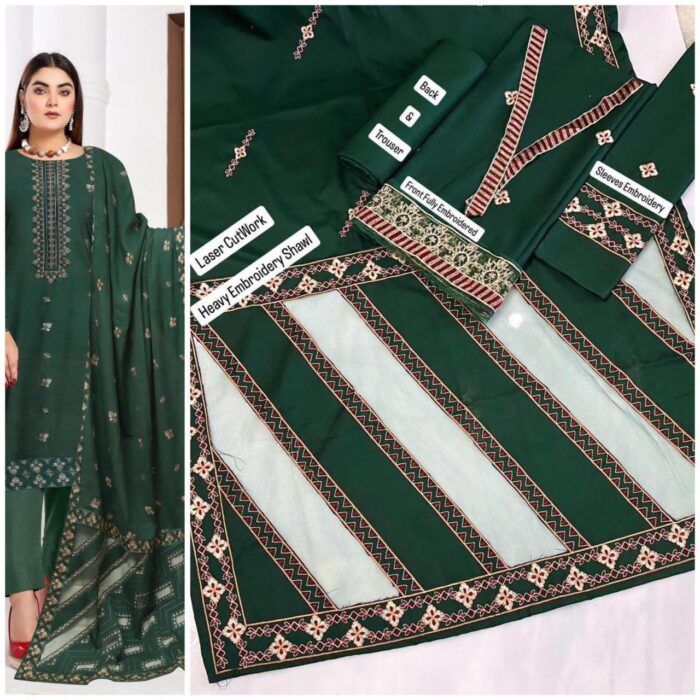 * Dhanak  By BAREEZE*
 *Fabric*: 100/100 Dhanak - Image 4