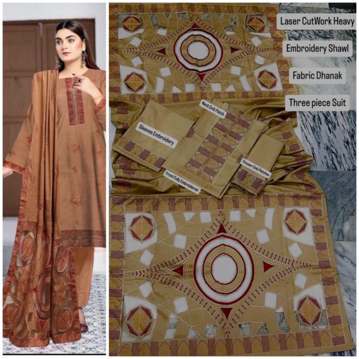 * Dhanak  By BAREEZE*
 *Fabric*: 100/100 Dhanak - Image 8