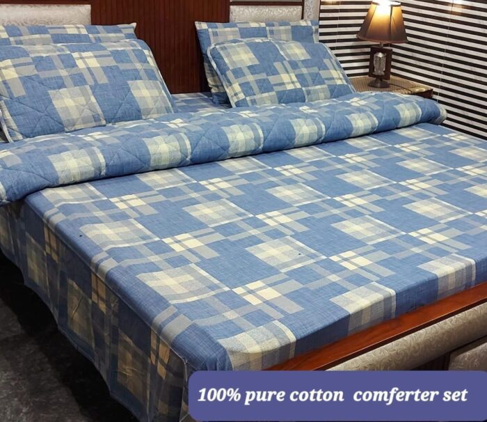 *6 Piece Comforter Sets* 100                 PURE COTTON Available at * *AHMED COLLECTION FAISALABAD* - Image 20