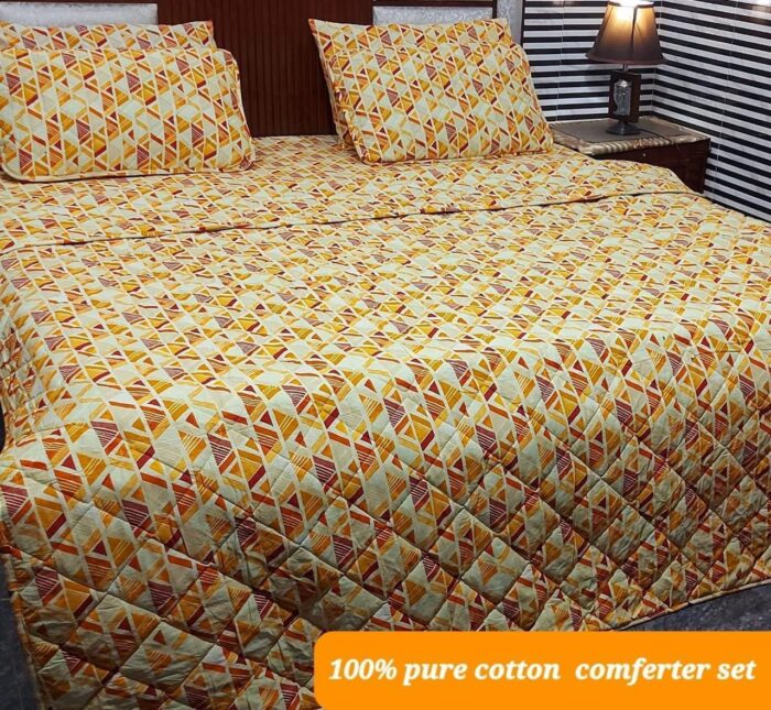 *6 Piece Comforter Sets* 100                 PURE COTTON Available at * *AHMED COLLECTION FAISALABAD* - Image 12