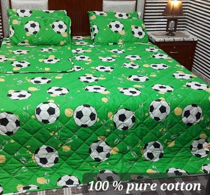 *6 Piece Comforter Sets* 100                 PURE COTTON Available at * *AHMED COLLECTION FAISALABAD* - Image 7