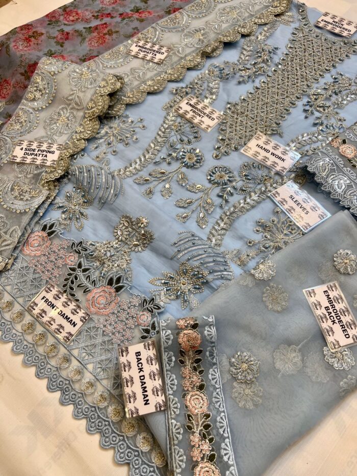 Material Organza,Digital organza ,Silk - Image 8
