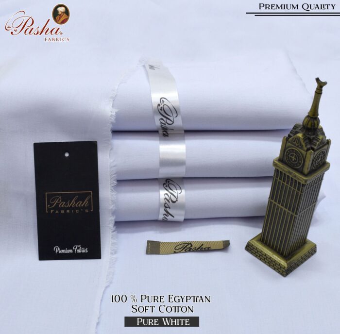 *PASHA FABRICS* 
*100% pure soft Cotton*
 *PURE EGPTION  Cotton* - Image 4