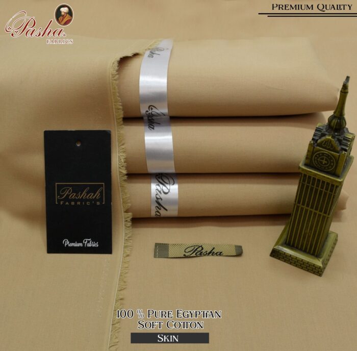 *PASHA FABRICS* 
*100% pure soft Cotton*
 *PURE EGPTION  Cotton* - Image 9