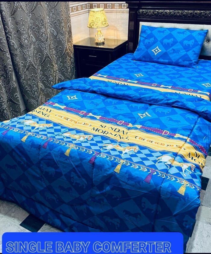 *AHMED Collection 
*3* *pcs Single comfurter set* - Image 20