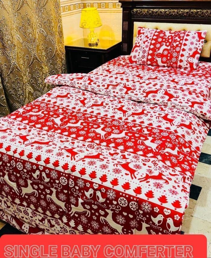 *AHMED Collection 
*3* *pcs Single comfurter set* - Image 4