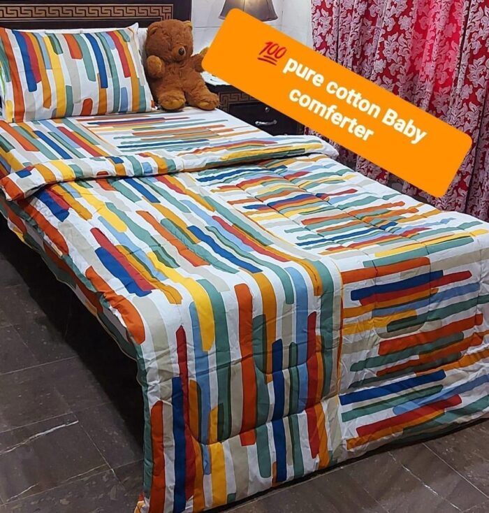 *AHMED Collection 
*3* *pcs Single comfurter set* - Image 9