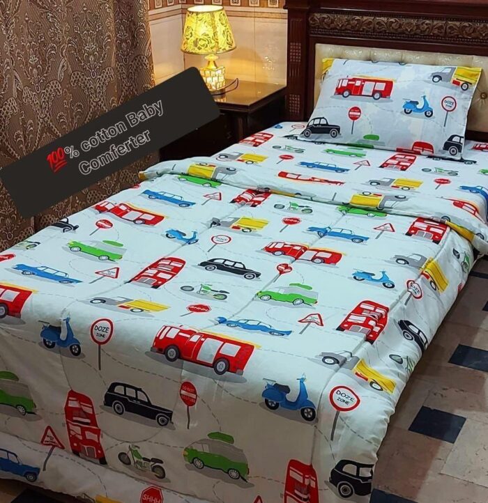*AHMED Collection 
*3* *pcs Single comfurter set* - Image 10