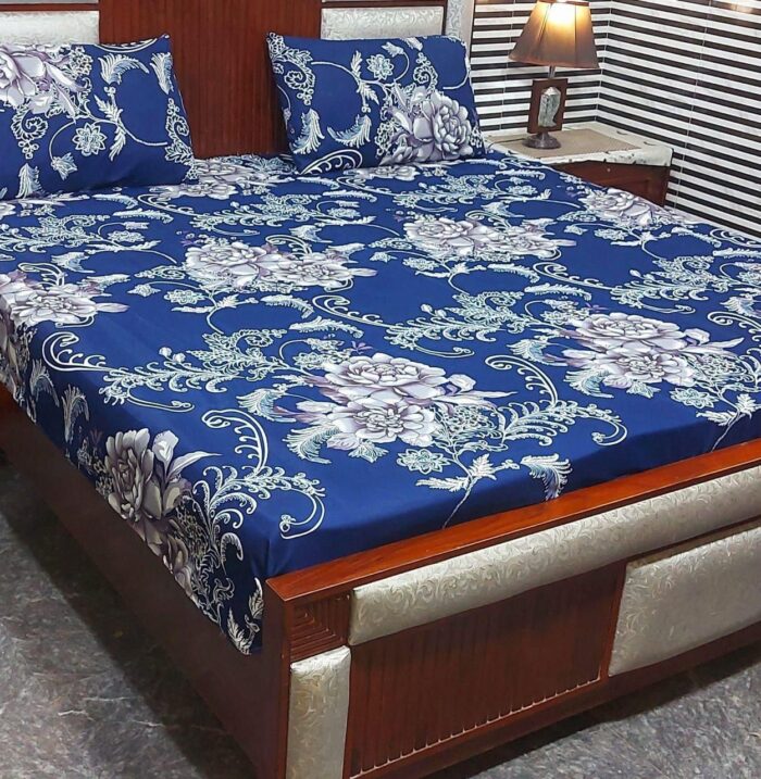 AHMED COLLECTION
New Variety BedSheet  -
Crystal 💯 life time Guarantee
KING SIZE bedsheet - Image 22