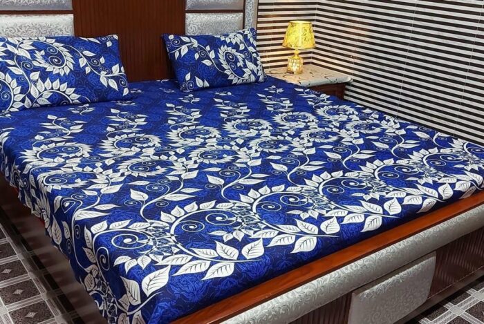 AHMED COLLECTION
New Variety BedSheet  -
Crystal 💯 life time Guarantee
KING SIZE bedsheet - Image 6