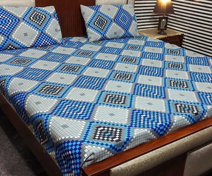 AHMED COLLECTION
New Variety BedSheet  -
Crystal 💯 life time Guarantee
KING SIZE bedsheet - Image 17