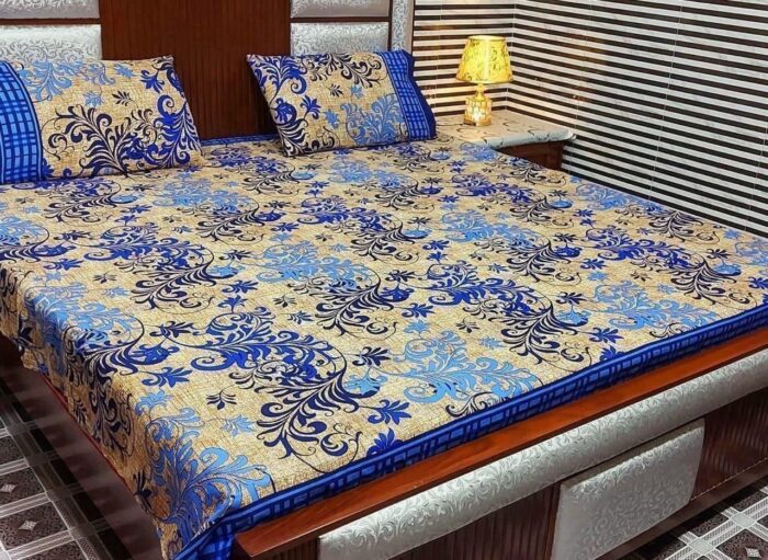 AHMED COLLECTION
New Variety BedSheet  -
Crystal 💯 life time Guarantee
KING SIZE bedsheet - Image 20