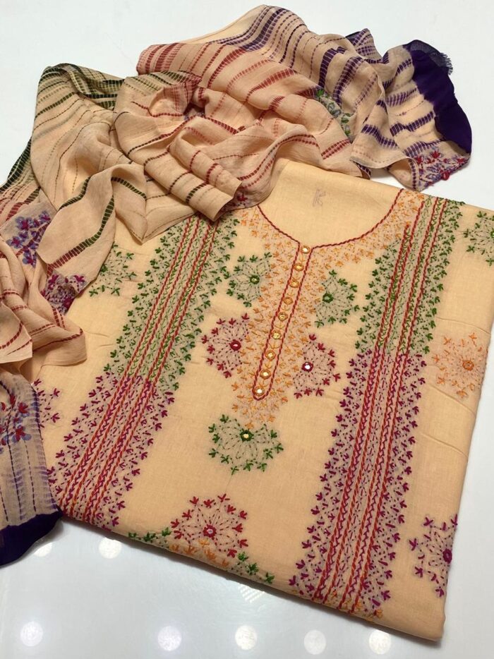 Beautiful
Kashmiri Afghani 
Hand Work Dress - Image 13