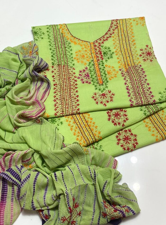 Beautiful
Kashmiri Afghani 
Hand Work Dress - Image 4