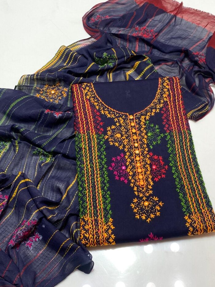 Beautiful
Kashmiri Afghani 
Hand Work Dress - Image 15