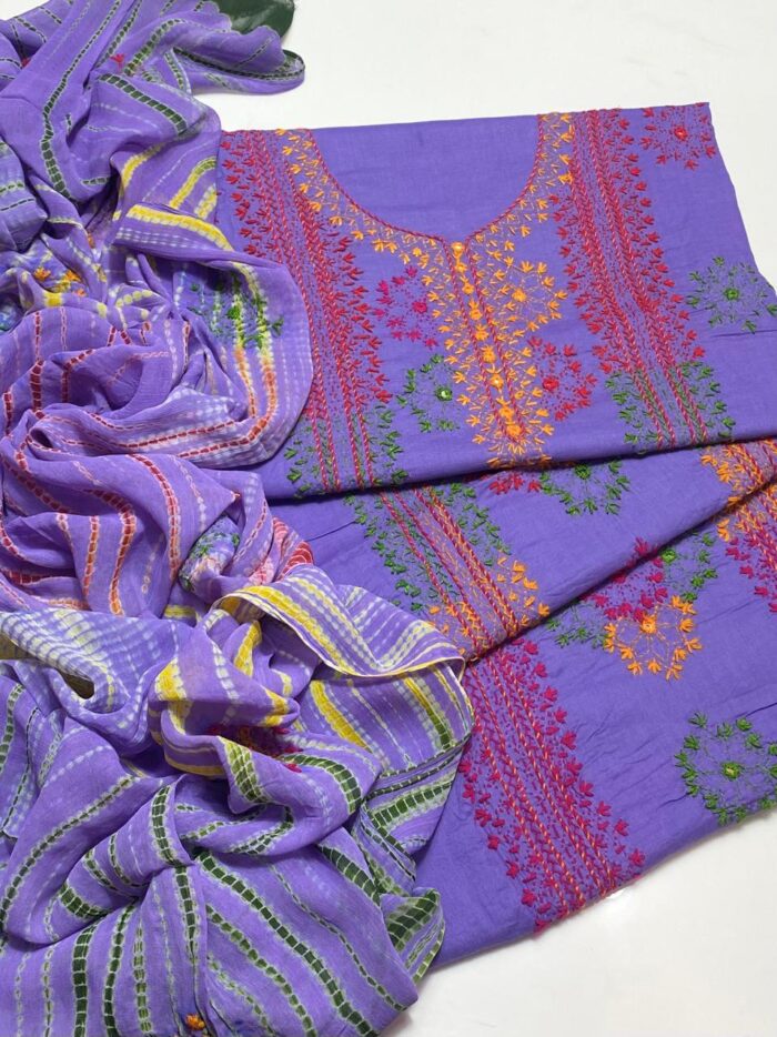 Beautiful
Kashmiri Afghani 
Hand Work Dress - Image 3