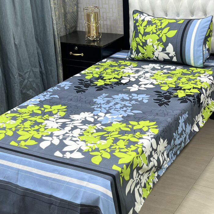 *3D-Crystal cotton single pair Bedsheets* - Image 3