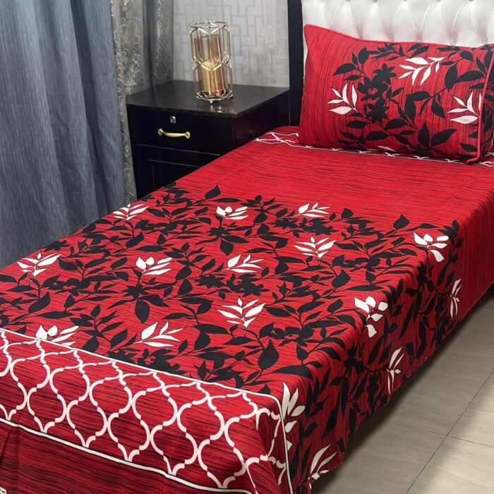 *3D-Crystal cotton single pair Bedsheets* - Image 20