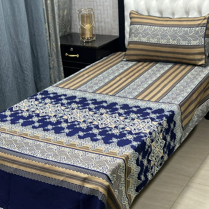 *3D-Crystal cotton single pair Bedsheets* - Image 17