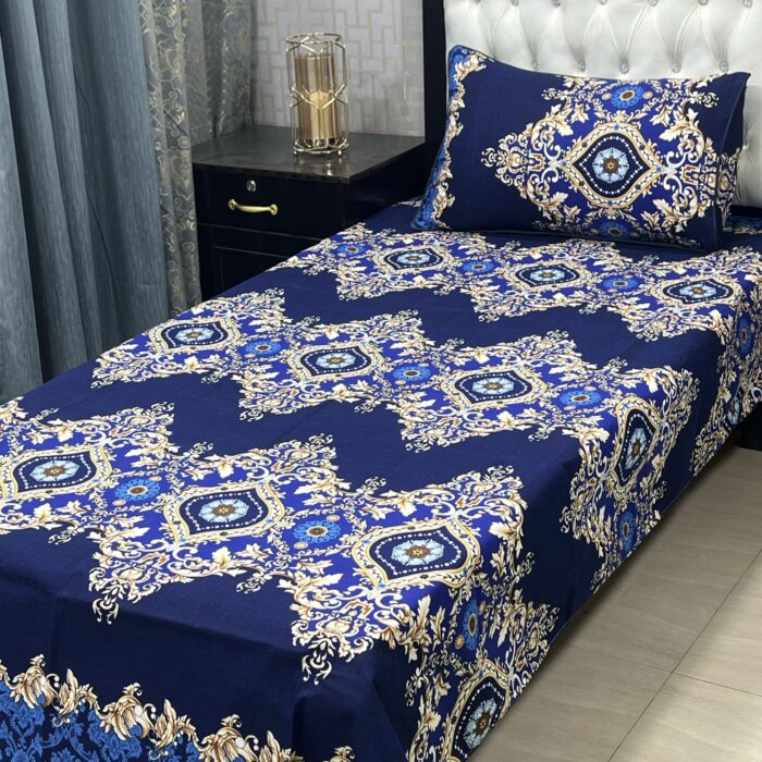 *3D-Crystal cotton single pair Bedsheets* - Image 35