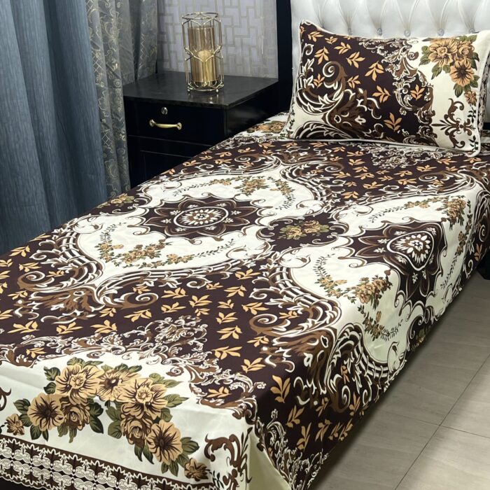 *3D-Crystal cotton single pair Bedsheets* - Image 11