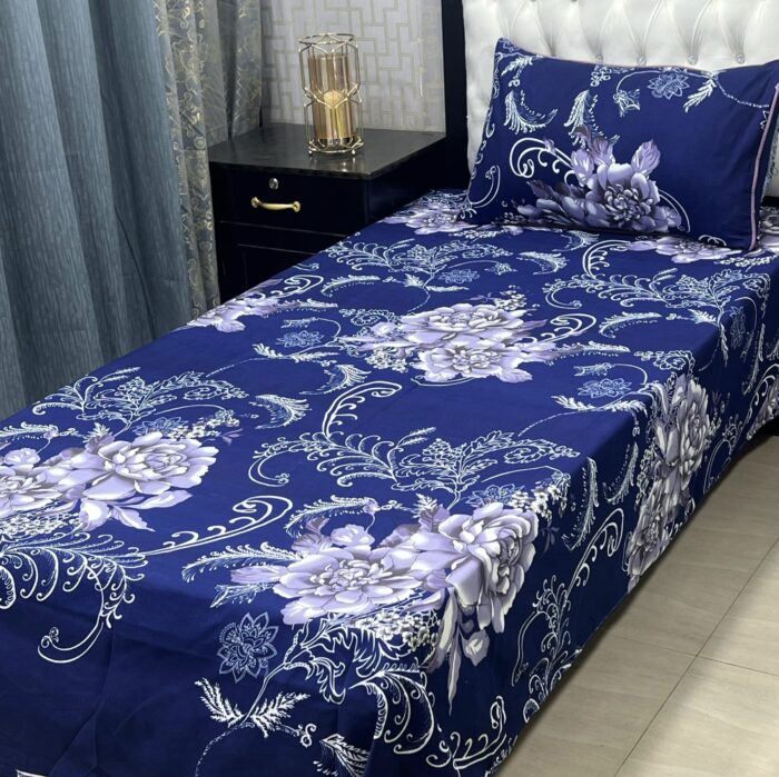 *3D-Crystal cotton single pair Bedsheets*