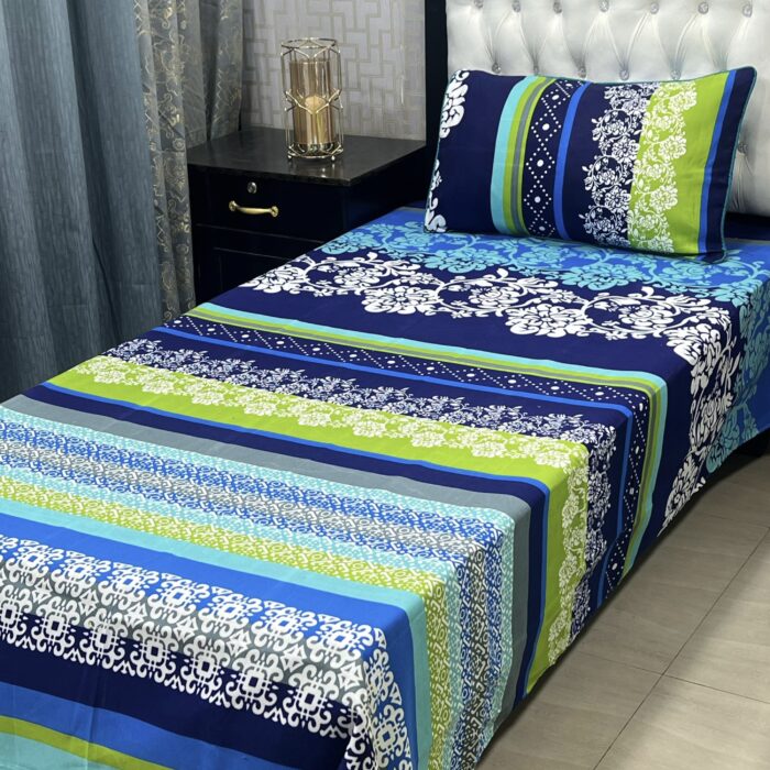 *3D-Crystal cotton single pair Bedsheets* - Image 32