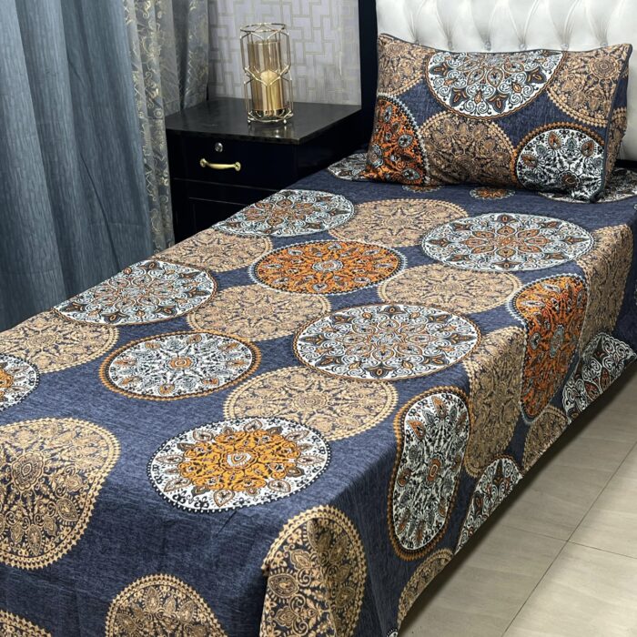 *3D-Crystal cotton single pair Bedsheets* - Image 18
