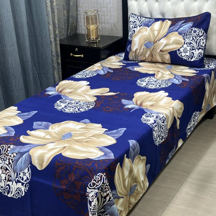 *3D-Crystal cotton single pair Bedsheets* - Image 36