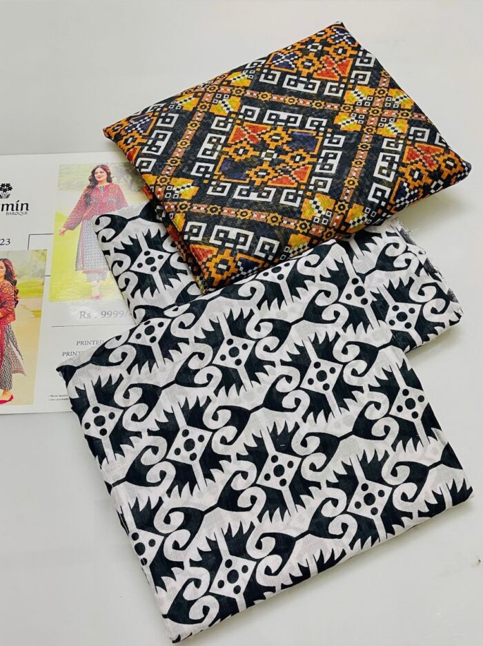 *Brand Name : Zainab Chottani*
*Airjet  Bana Dori Lawn   By Zainab Chottani - Image 5