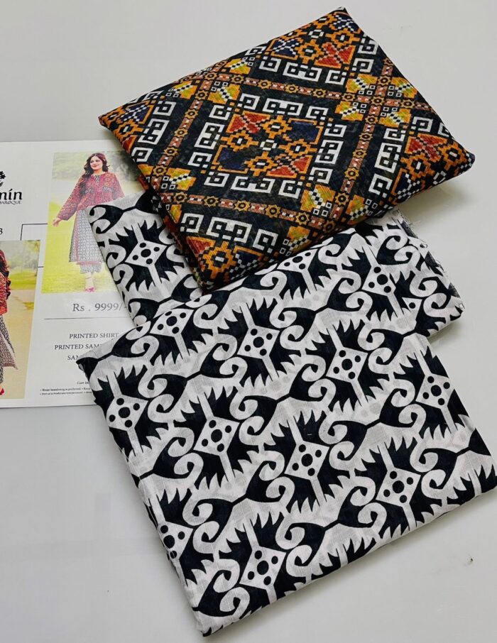 *Brand Name : Zainab Chottani*
*Airjet  Bana Dori Lawn   By Zainab Chottani - Image 8