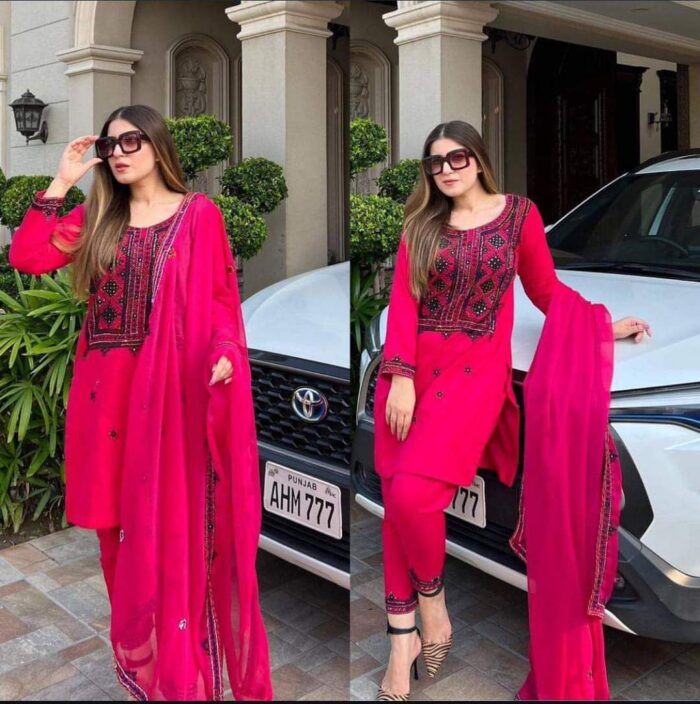 Balochi Dress 
Stuff Lawn Cotton Air Jet - Image 2
