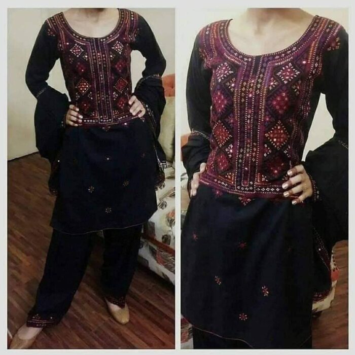 Balochi Dress 
Stuff Lawn Cotton Air Jet - Image 3