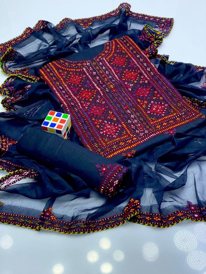 Balochi Dress 
Stuff Lawn Cotton Air Jet - Image 13
